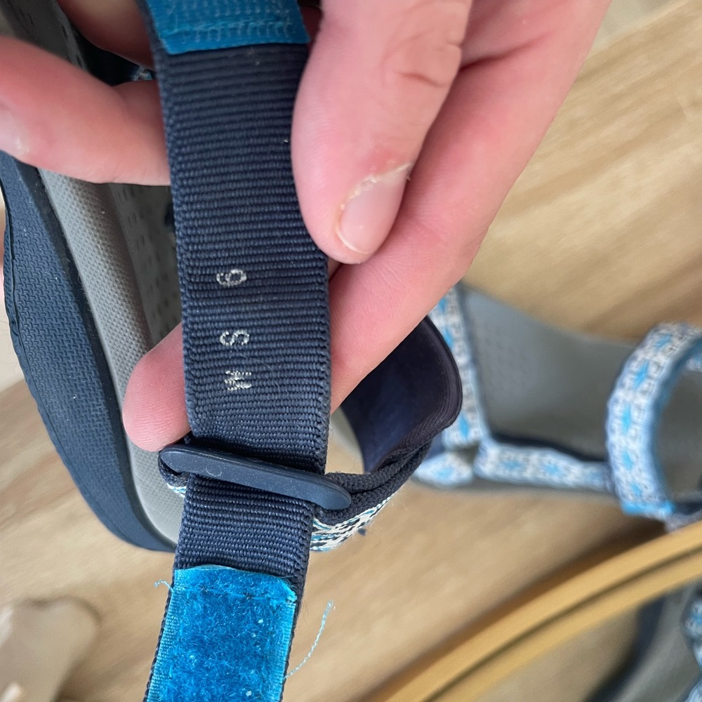 Teva Blue Hurricane Sandals - Picture 3 of 5